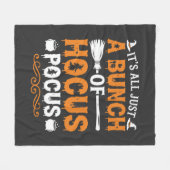 Halloween Het is Alles Gewoon Hocus Pocus Heks Fleece Deken (Voorkant (Horizontaal))