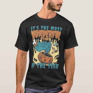 Halloween Het is de mooiste tijd van het jaar T-shirt