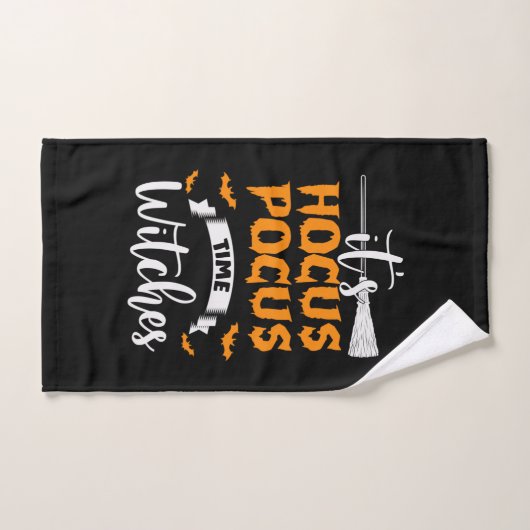 Halloween Het is Hocus Pocus Tijdendag Handdoek (Handdoek)