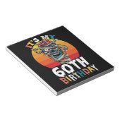 Halloween Het Is Mijn 60ste Verjaardag Zombie Notitieblok (Schuin)