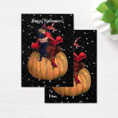 Halloween: Het laatste Frontier Gift Label Visitekaartje (Bureau)