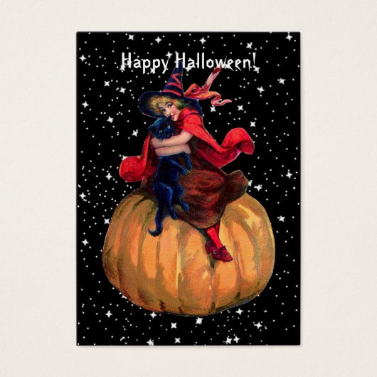 Halloween: Het laatste Frontier Gift Label Visitekaartje (Voorkant)