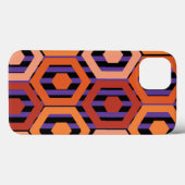 Halloween Hexagons Case-Mate iPhone Case (Achterkant (horizontaal))