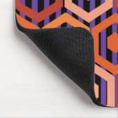 Halloween Hexagons Muismat (Hoek)