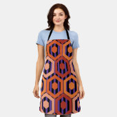 Halloween Hexagons Schort (Gedragen)