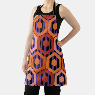 Halloween Hexagons Schort