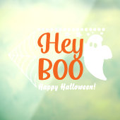 Halloween Hey Boo Geest Raamsticker (Vel 3)