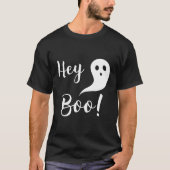 Halloween Hey Boo T-shirt (Voorkant)