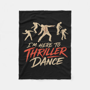 Halloween hier om thriller dans cool kostuum manne fleece deken
