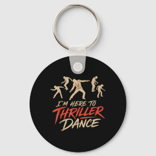Halloween hier om thriller dans cool kostuum manne sleutelhanger