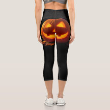 Halloween High Waisted Capris