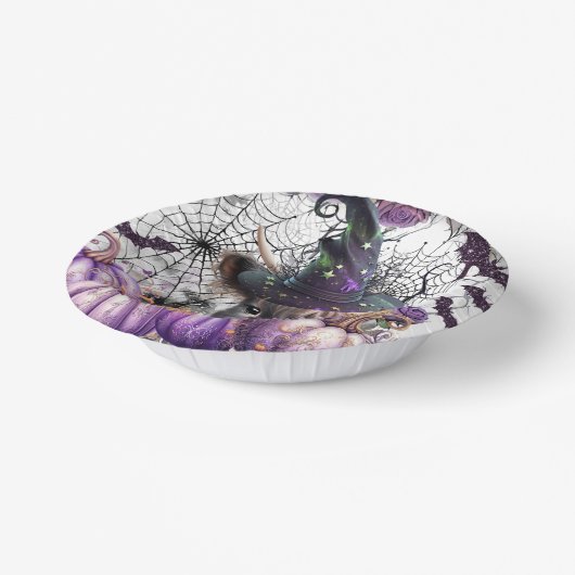 Halloween Highland Koe Papieren schalen Papieren Kommen (Gebogen)