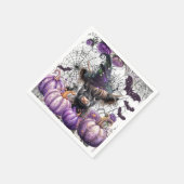 Halloween Highland Koe Papieren servetten (Hoek)