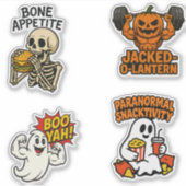 Halloween Hilarity Sticker Sheet (Voorkant)