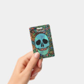 Halloween Hippie Schedel Thunder_Cove Badge (Handheld)
