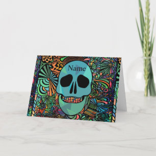 Halloween Hippie Schedel Thunder_Cove Kaart