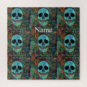 Halloween Hippie Schedel Thunder_Cove  Legpuzzel