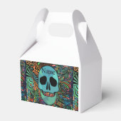 Halloween Hippie Skull Thunder_Cove Bedankdoosjes (Voorkant Zijde)