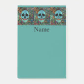 Halloween Hippie Skull Thunder_Cove Post-it® Notes (Voorkant)