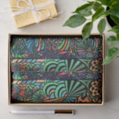 Halloween Hippie Skull Thunder_Cove Tissuepapier (Geschenk)