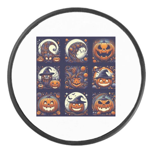 Halloween Hockey Puck (Voorkant)