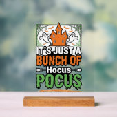 Halloween Hocus Pocus Citaat Vector Ontwerp_1 Acryl Bord (Neutraal)