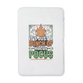Halloween Hocus Pocus Citaat Vector Ontwerp_1 Badmat (Voorkant Verticaal)