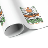 Halloween Hocus Pocus Citaat Vector Ontwerp_1 Cadeaupapier (Rol Hoek)