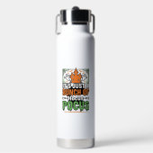 Halloween Hocus Pocus Citaat Vector Ontwerp_1 Waterfles (Voorkant)