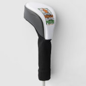 Halloween Hocus Pocus Citaat Vectorontwerp_1 Golfheadcover (Schuin)