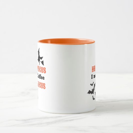 Halloween Hocus Pocus Coffee Focus Grappig Mok (Midden)