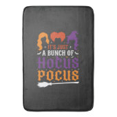 Halloween Hocus Pocus Heks Typografie Vector Badmat (Voorkant Verticaal)