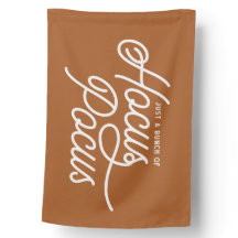 Halloween Hocus Pocus House Flag