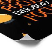 Halloween Hocus Pocus Iedereen Focus Leuke Leraar Poster (Hoek)