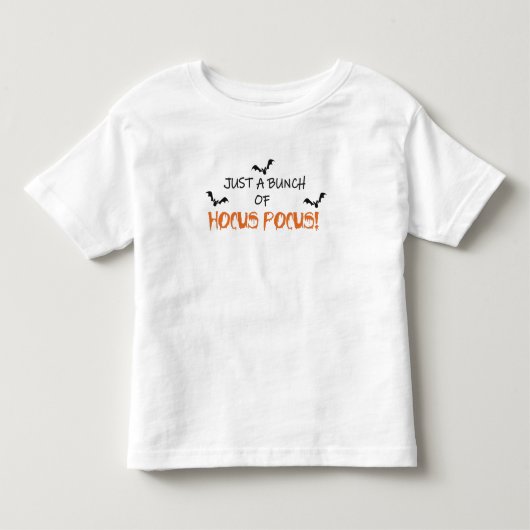 Halloween hocus pocus kinder shirts (Voorkant)