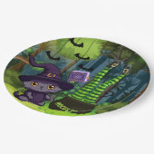 Halloween Hocus Pocus Papieren Bordje (Gekanteld)