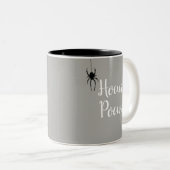 Halloween Hocus Pocus Spider Pattern Mok (Voorkant rechts)