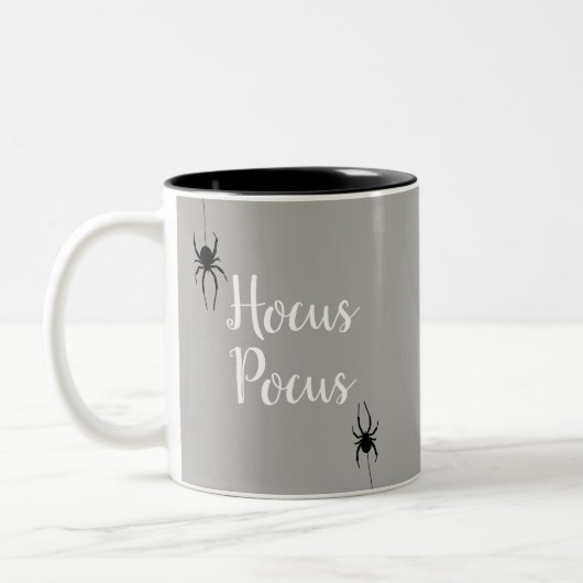 Halloween Hocus Pocus Spider Pattern Mok (Links)