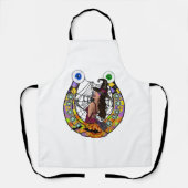 Halloween-Hoefijzer Schort (Voorkant)