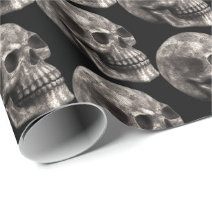 Halloween Holiday Cary Cull-getild partijtje Cadeaupapier