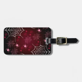 Halloween Holiday Custom Retro Spiers Bagagelabel (Voorkant horizontaal)