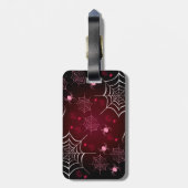 Halloween Holiday Custom Retro Spiers Bagagelabel (Achterkant verticaal)