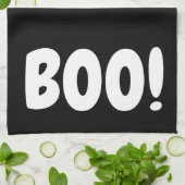 HALLOWEEN HOLIDAY GRAPHIC BOO KITCHEN DISH TOWEL THEEDOEK (Gevouwen)