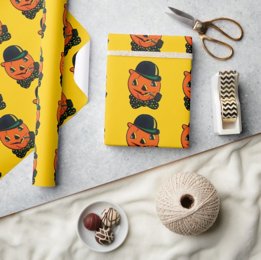 Halloween Holiday inpakpapier pompoen (Crafts)