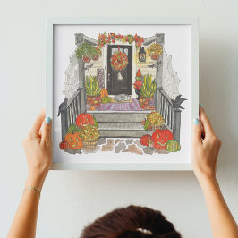 Halloween Home Art Poster