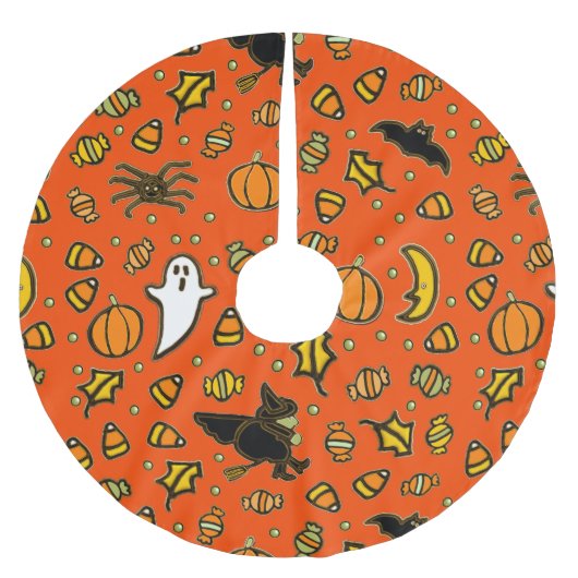 Halloween Home Decor Kerstboom Rok (Voorkant)