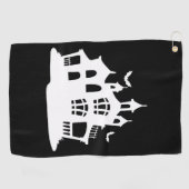 Halloween Home Golfhanddoek (Horizontaal)