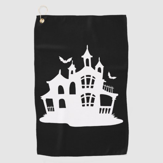 Halloween Home Golfhanddoek (Voorkant)