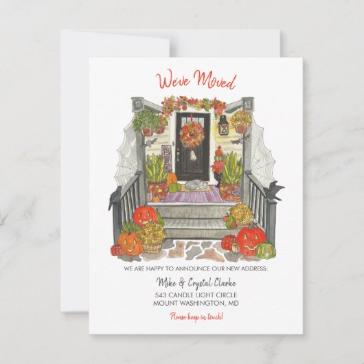 Halloween Home Nieuw adres (Voorkant)