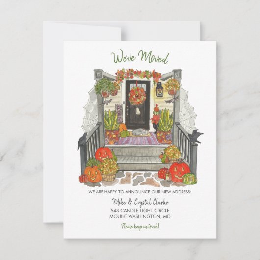 Halloween Home Nieuw adres (Voorkant)